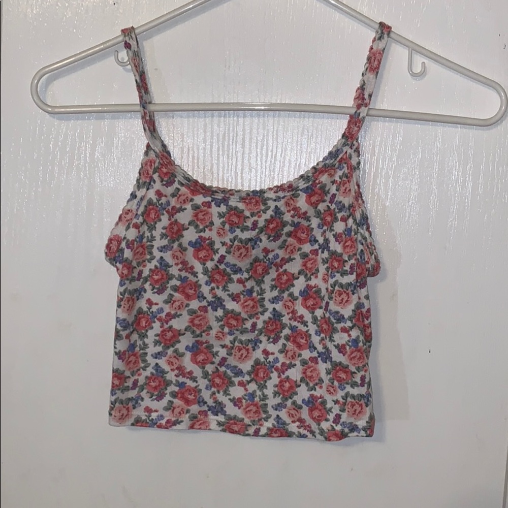 Floral crop top